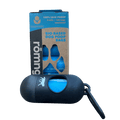 bio-based dog poop bags + bamboo dispenser